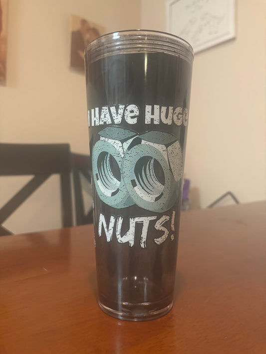 Deez Nuts (Blackout Edition) β Dual Lava Tumbler π€